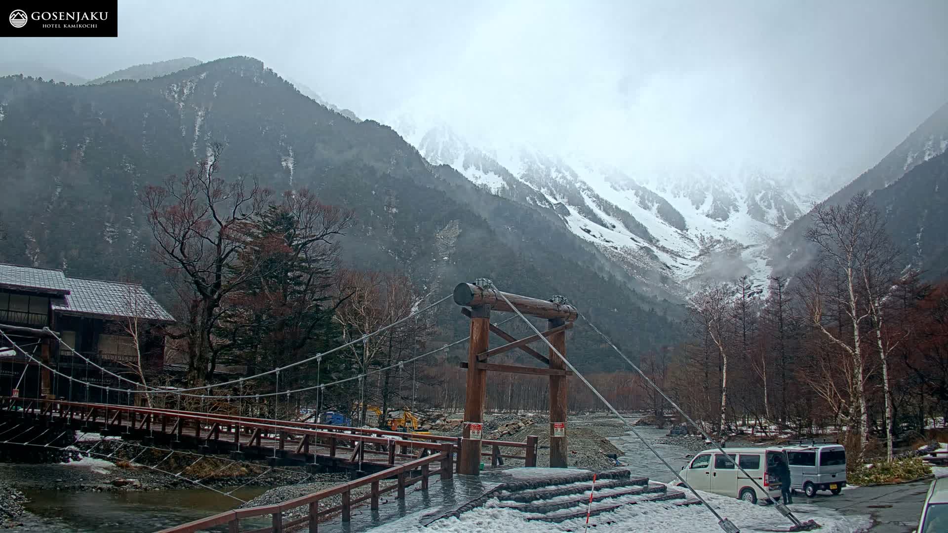 Kamikochi Valley & Hida Mountains Mt. Hotaka (Hida Samnyaku) 上高地渓谷・飛騨山脈 武尊山（飛騨山脈）View Live Cam - Kamikochi, Azumi, ( Matsumoto, Nagano ) , Nagano, Chubu, Japan