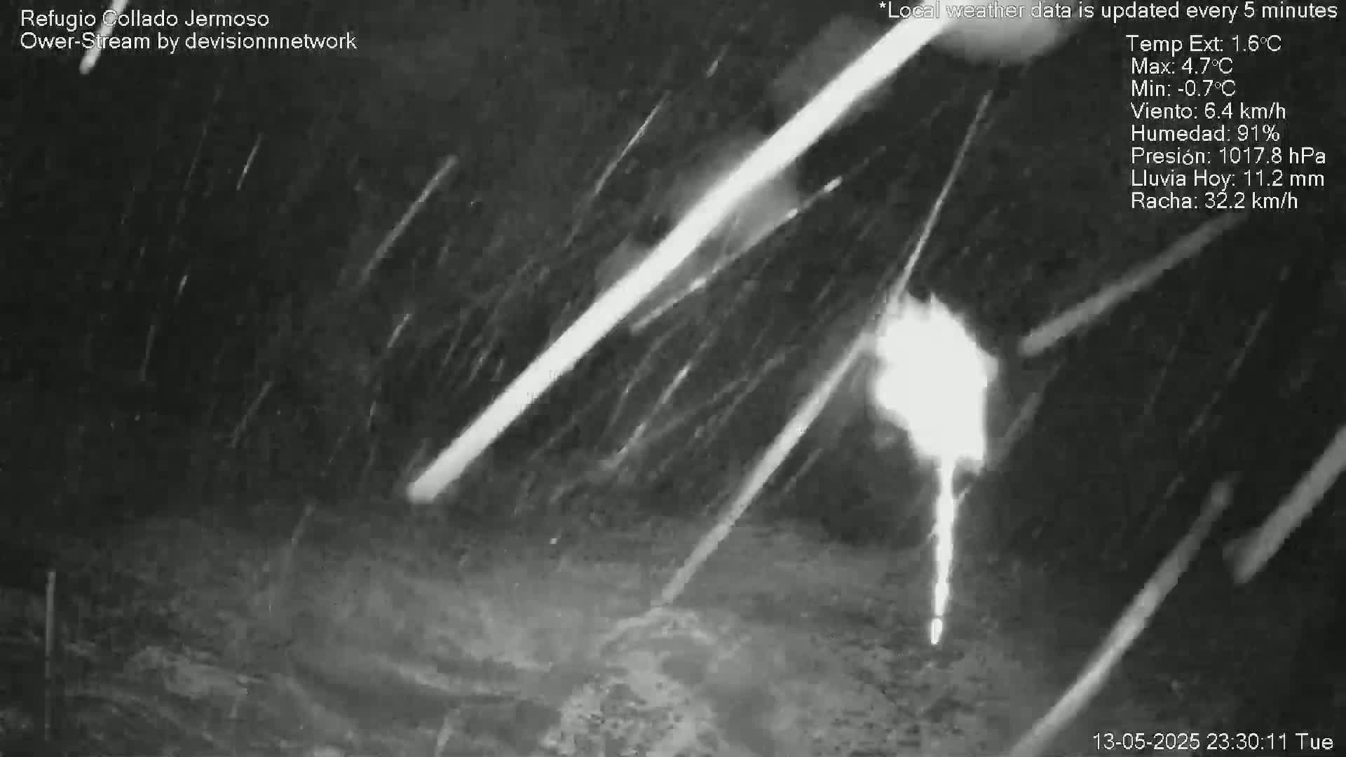 Picos de Europa Mountain Range Collado Jermoso Refuge Live Cam - León, Castila&Leon, Spain