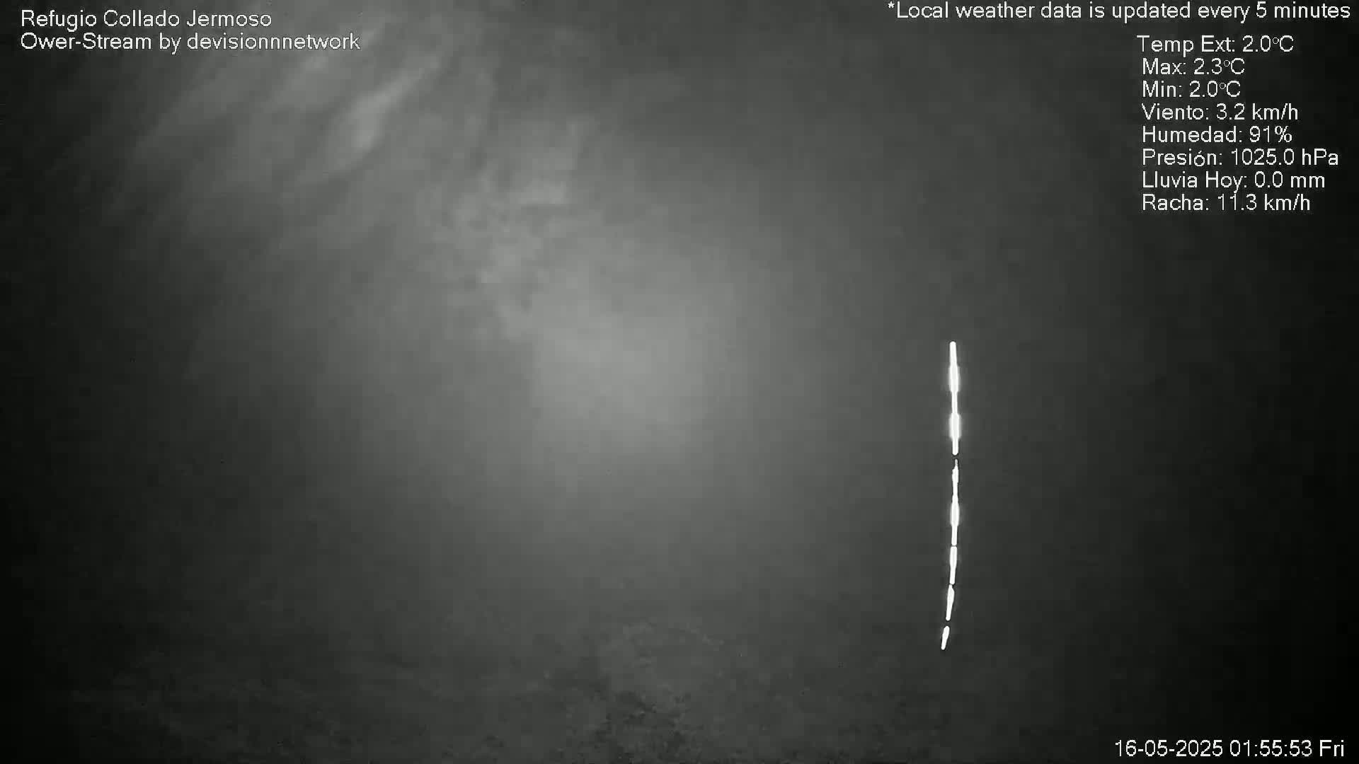Picos de Europa Mountain Range Collado Jermoso Refuge Live Cam - León, Castila&Leon, Spain