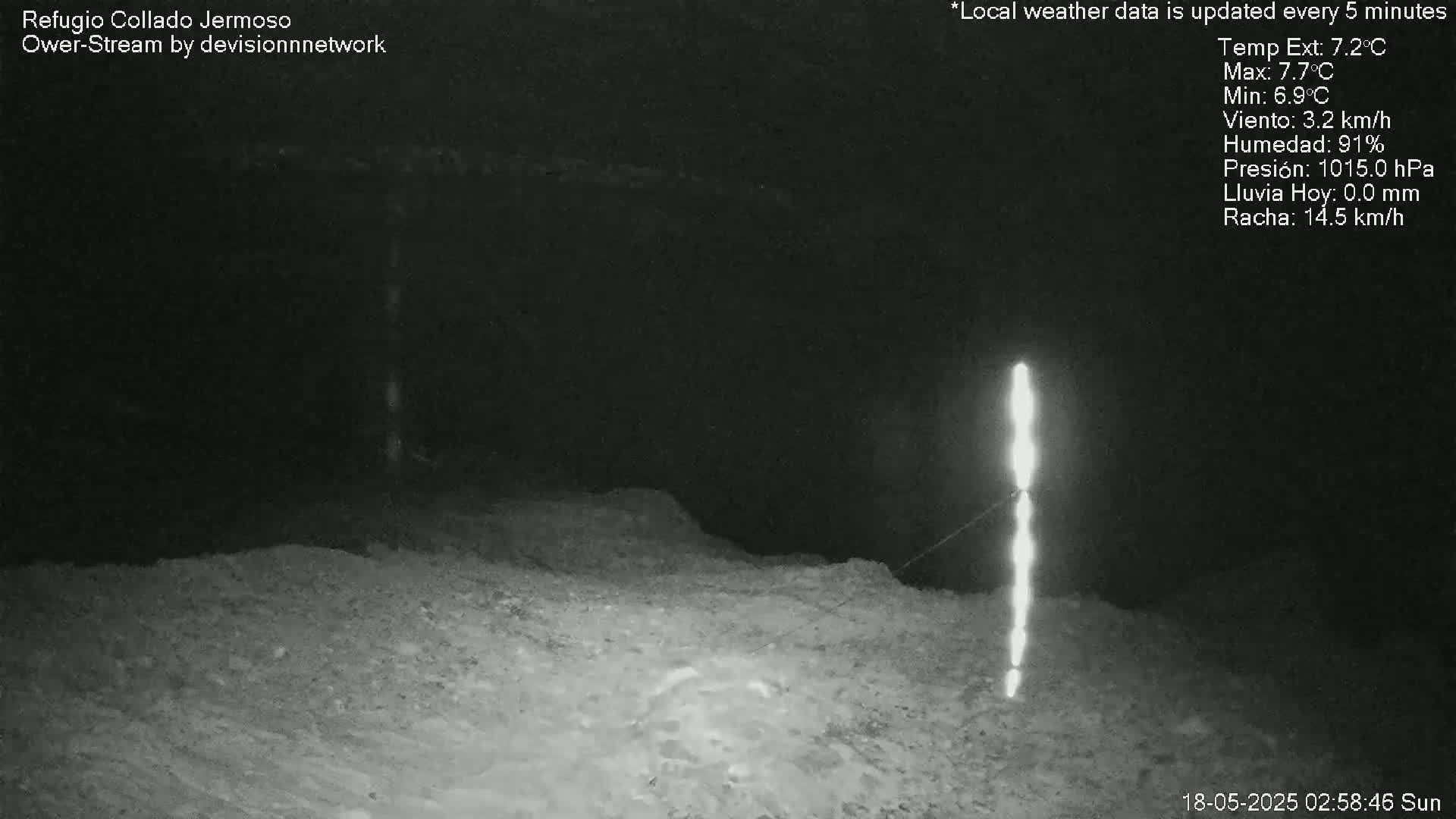Picos de Europa Mountain Range Collado Jermoso Refuge Live Cam - León, Castila&Leon, Spain