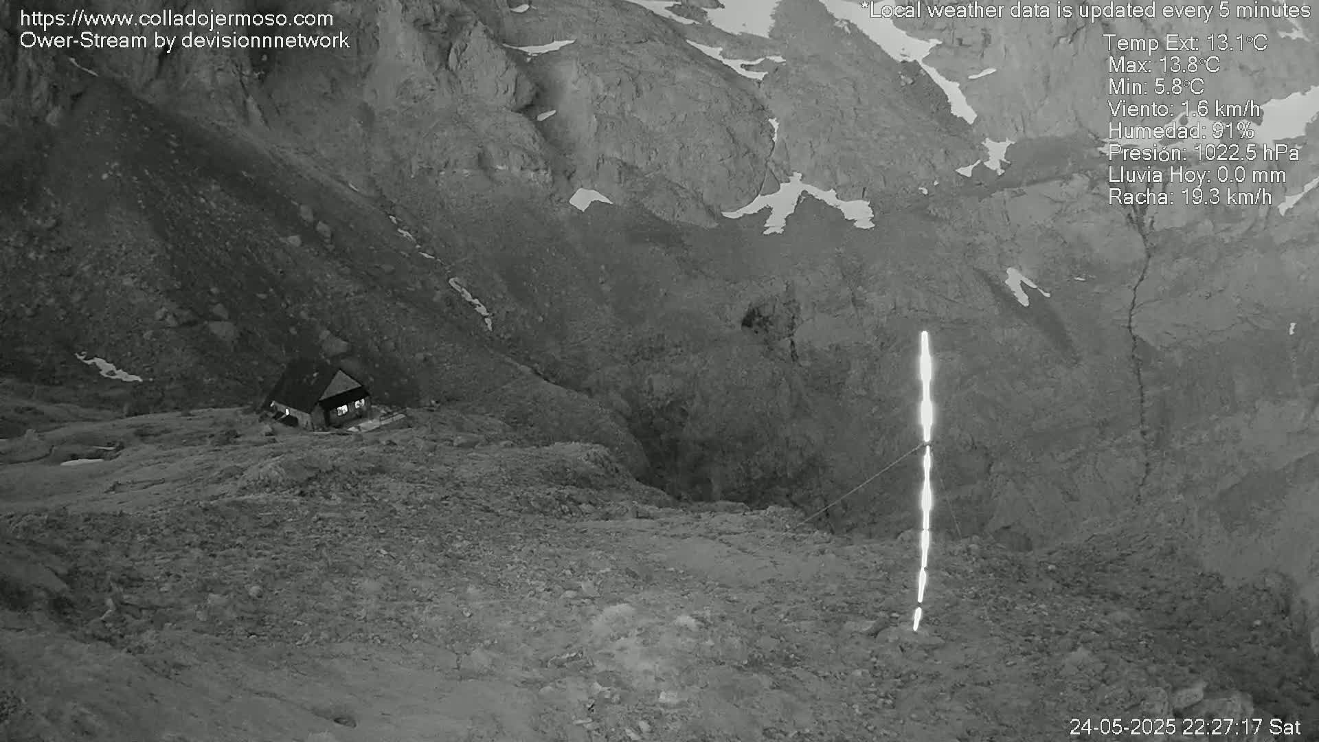 Picos de Europa Mountain Range Collado Jermoso Refuge Live Cam - León, Castila&Leon, Spain