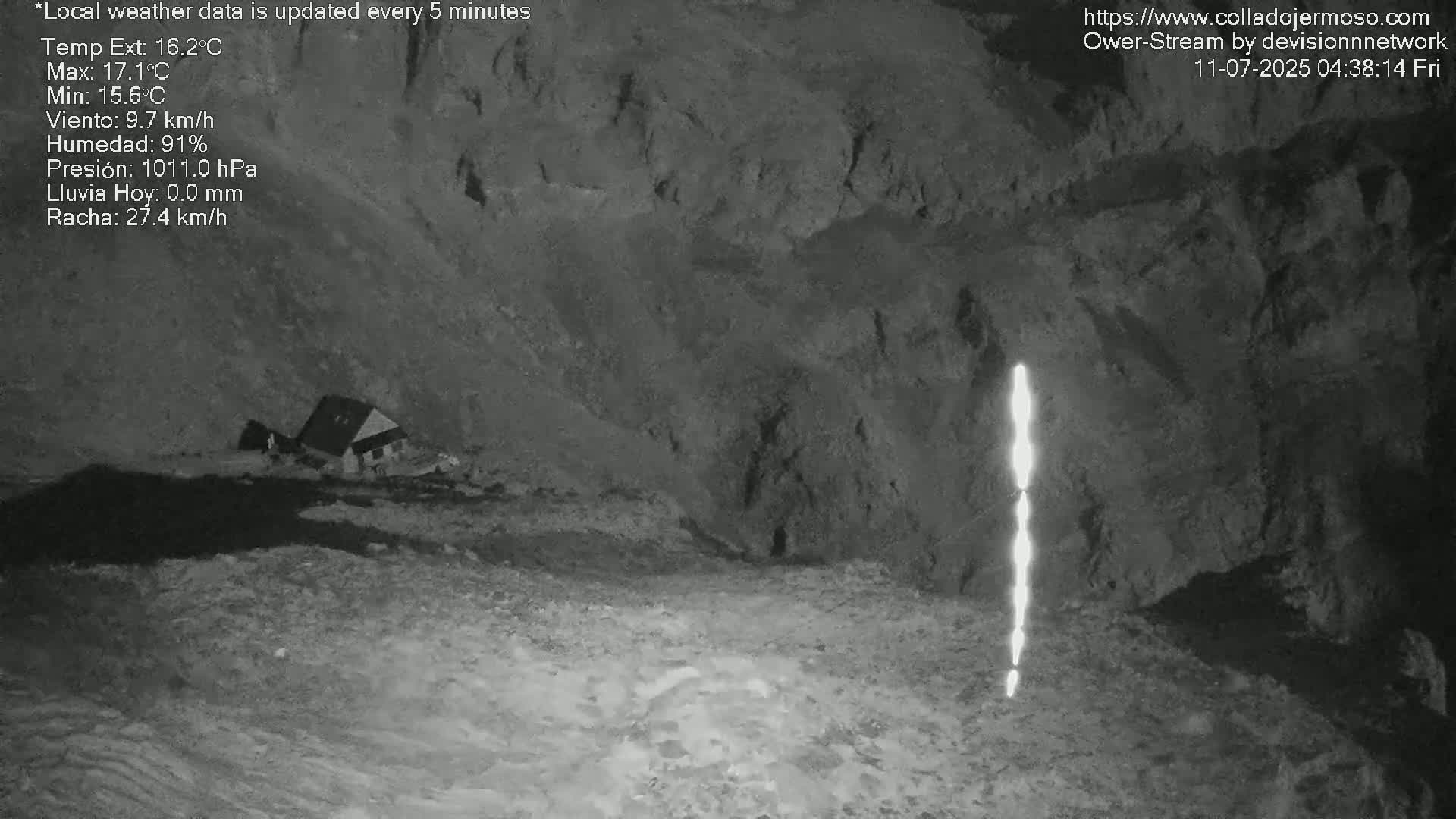 Picos de Europa Mountain Range Collado Jermoso Refuge Live Cam - León, Castila&Leon, Spain