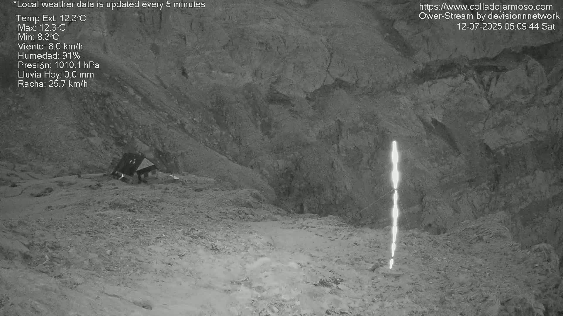 Picos de Europa Mountain Range Collado Jermoso Refuge Live Cam - León, Castila&Leon, Spain