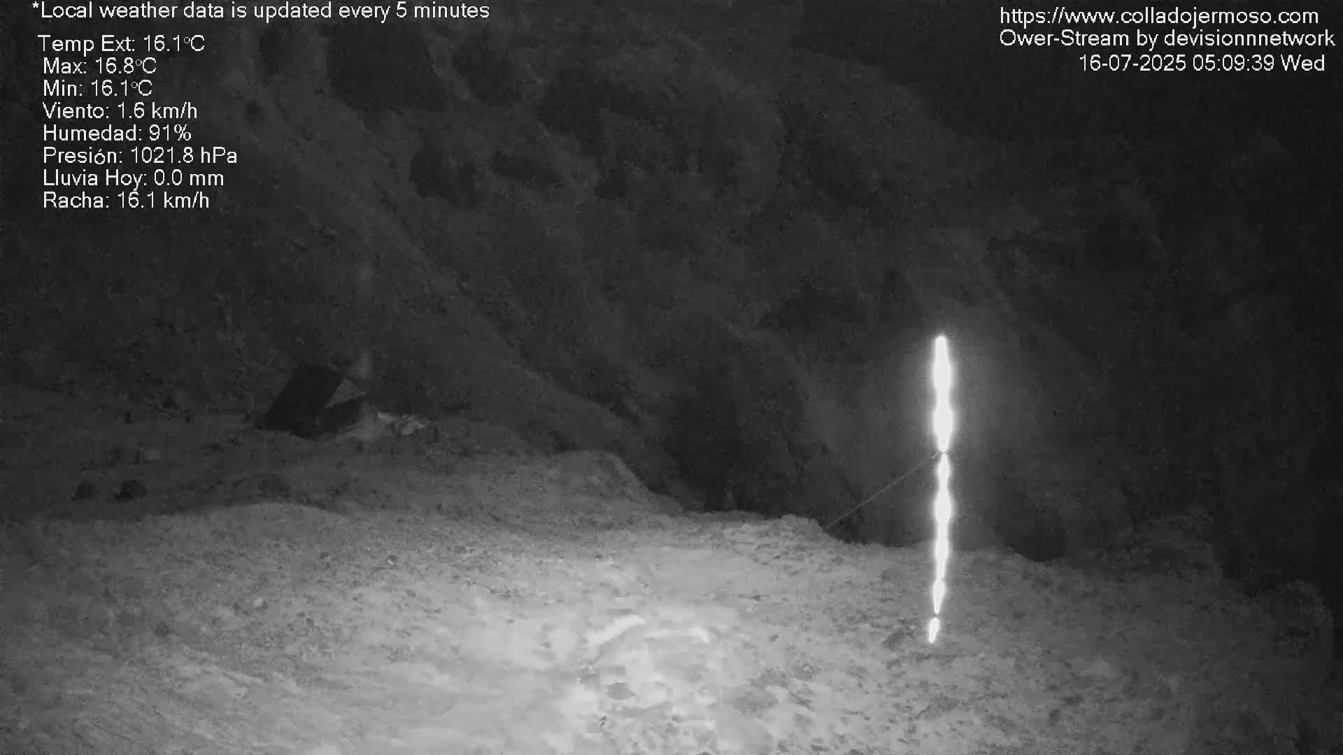 Picos de Europa Mountain Range Collado Jermoso Refuge Live Cam - León, Castila&Leon, Spain