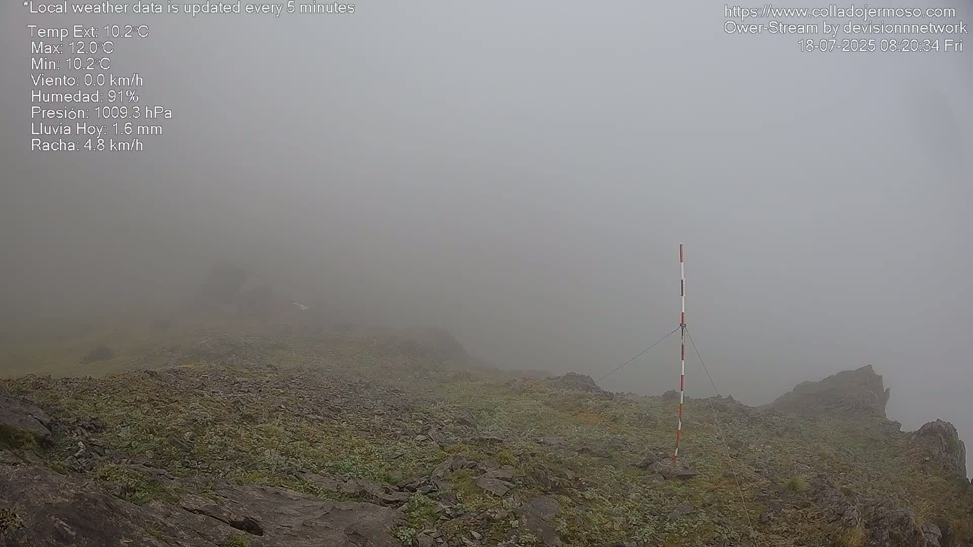 Picos de Europa Mountain Range Collado Jermoso Refuge Live Cam - León, Castila&Leon, Spain