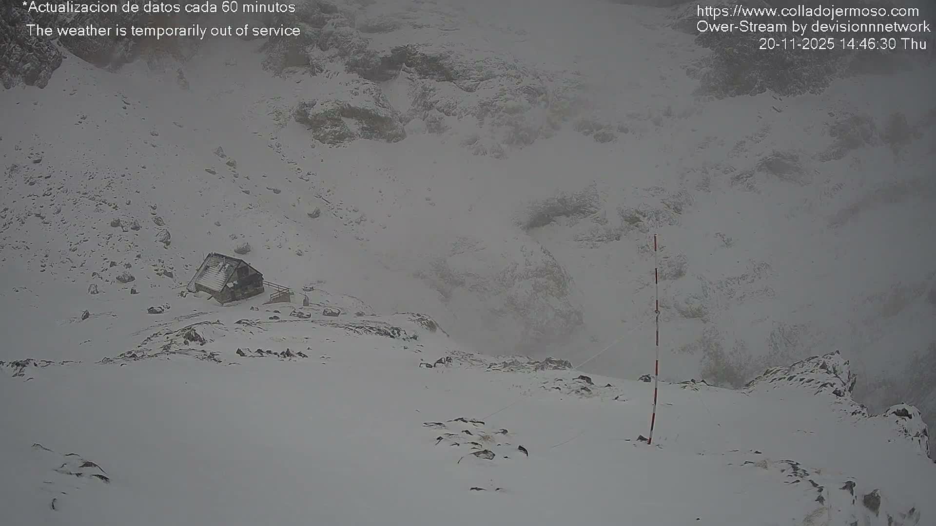 Picos de Europa Mountain Range Collado Jermoso Refuge Live Cam - León, Castila&Leon, Spain