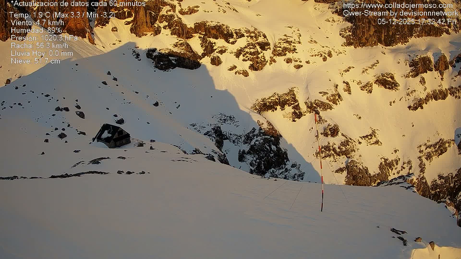 Picos de Europa Mountain Range Collado Jermoso Refuge Live Cam - León, Castila&Leon, Spain