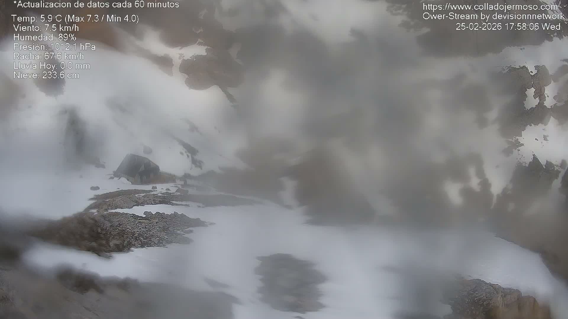 Picos de Europa Mountain Range Collado Jermoso Refuge Live Cam - León, Castila&Leon, Spain