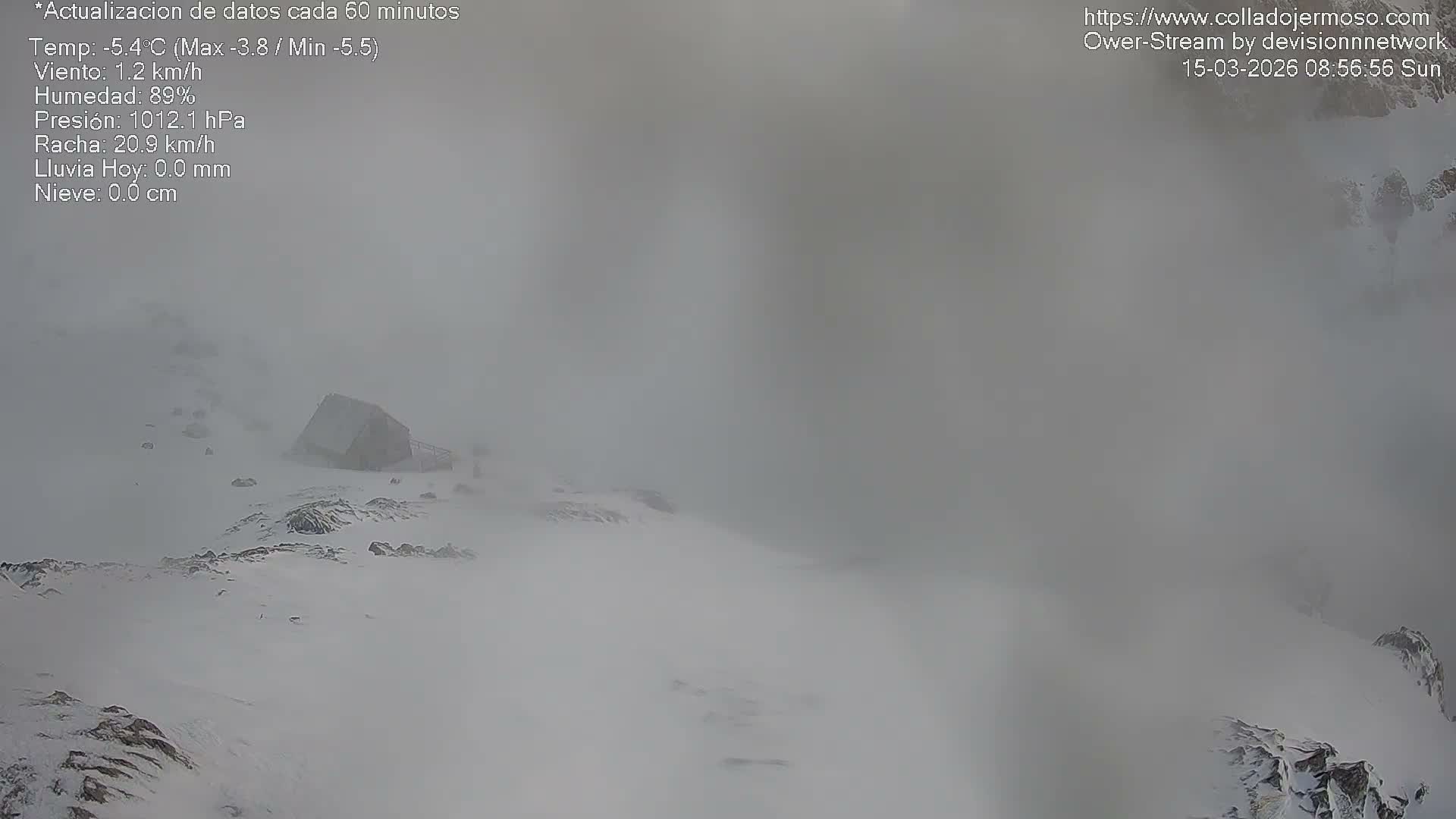 Picos de Europa Mountain Range Collado Jermoso Refuge Live Cam - León, Castila&Leon, Spain
