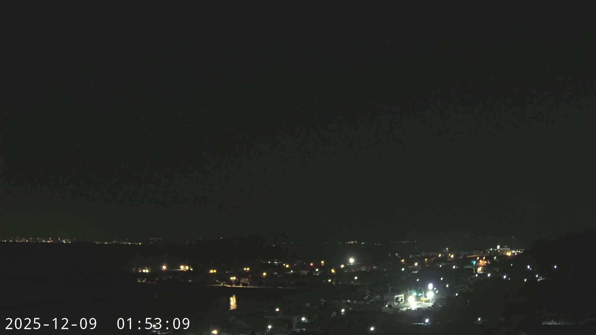 Tarumizu City Skyline & Sakurajima Living Volcano View ( 垂水市のスカイラインと桜島の活火山ビュー ) Live Cam - Hamabira, Tarumizu, Kagoshima Prefecture, Kyushu, Japan