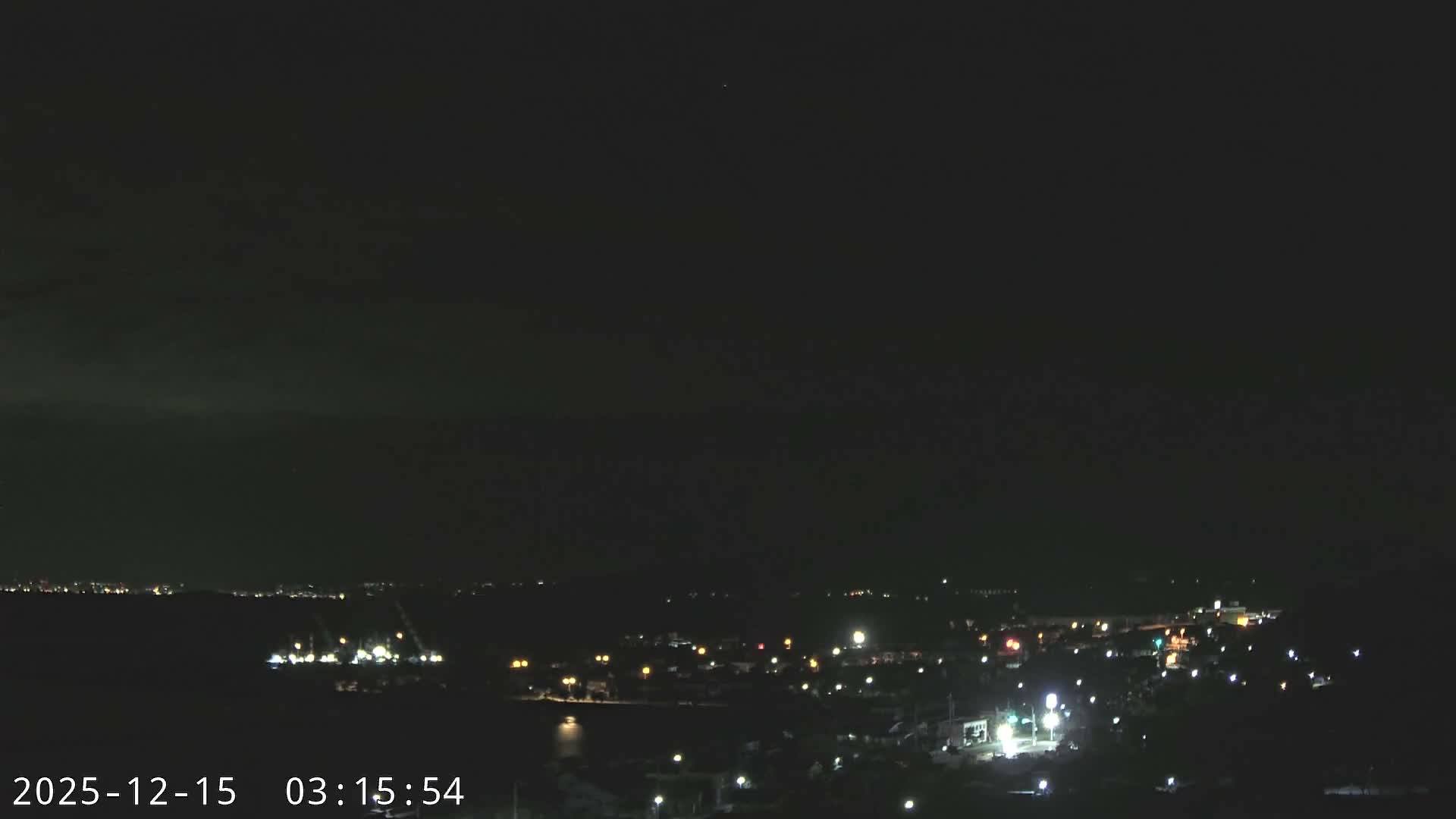 Tarumizu City Skyline & Sakurajima Living Volcano View ( 垂水市のスカイラインと桜島の活火山ビュー ) Live Cam - Hamabira, Tarumizu, Kagoshima Prefecture, Kyushu, Japan