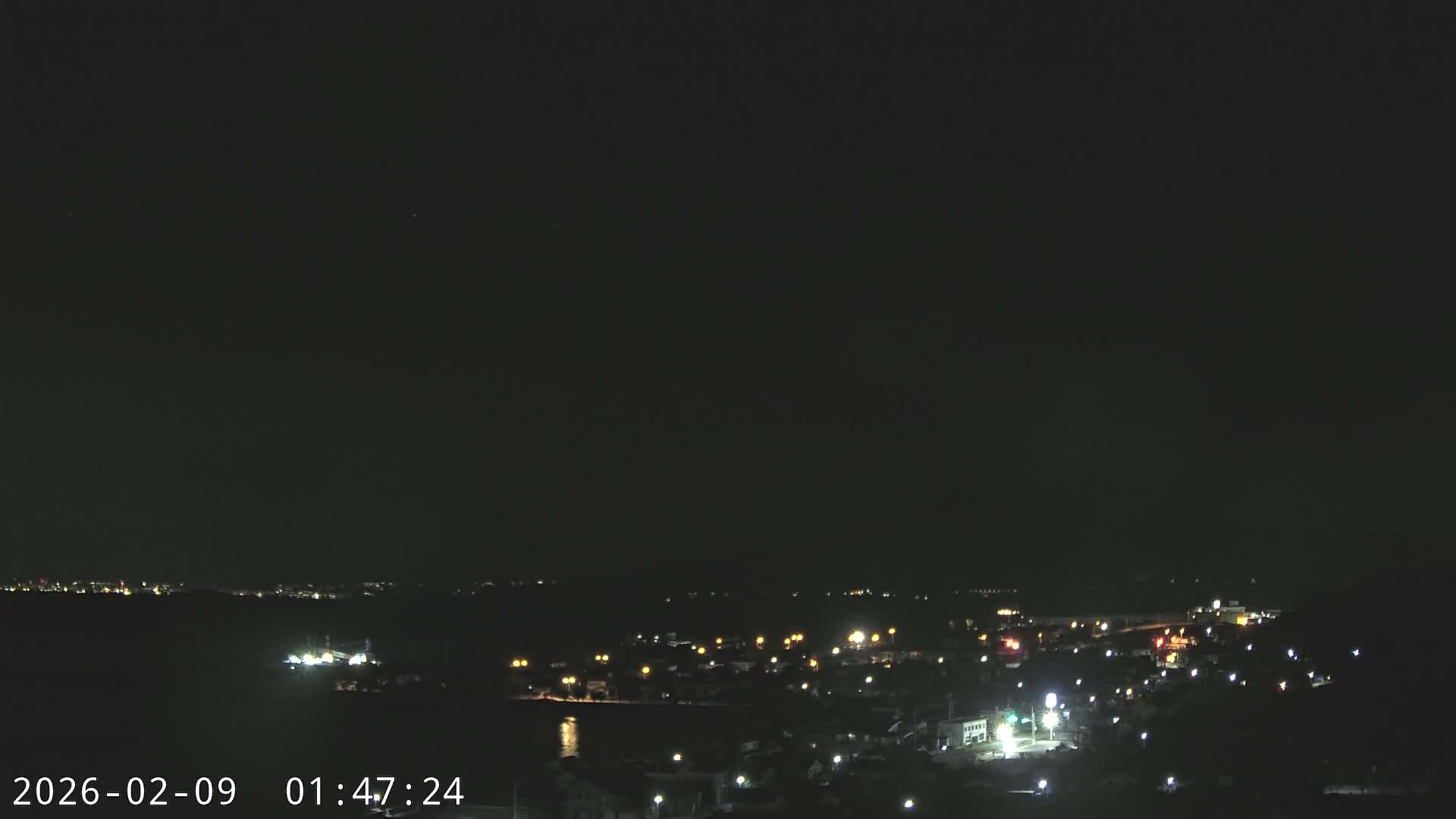 Tarumizu City Skyline & Sakurajima Living Volcano View ( 垂水市のスカイラインと桜島の活火山ビュー ) Live Cam - Hamabira, Tarumizu, Kagoshima Prefecture, Kyushu, Japan
