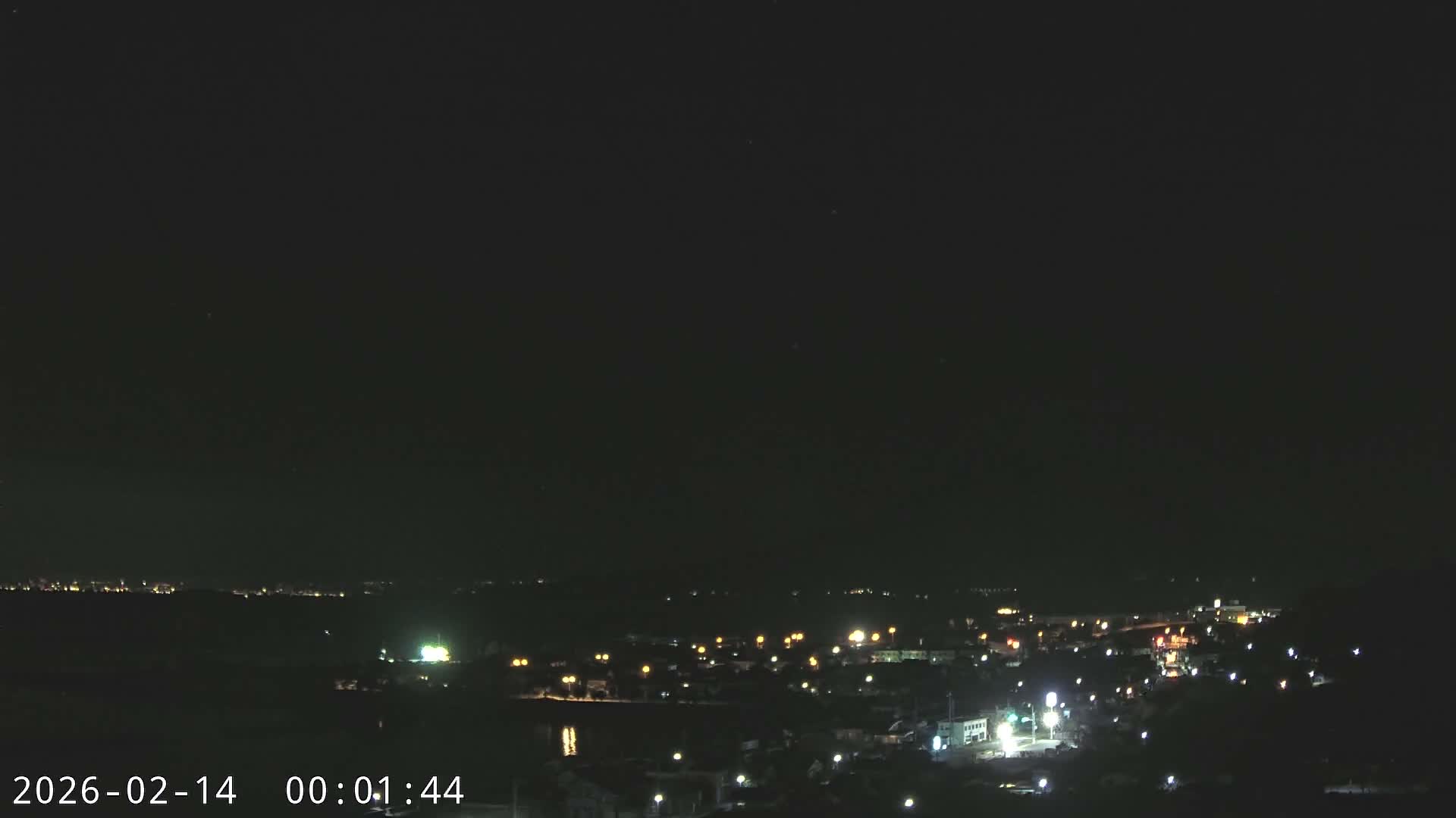Tarumizu City Skyline & Sakurajima Living Volcano View ( 垂水市のスカイラインと桜島の活火山ビュー ) Live Cam - Hamabira, Tarumizu, Kagoshima Prefecture, Kyushu, Japan