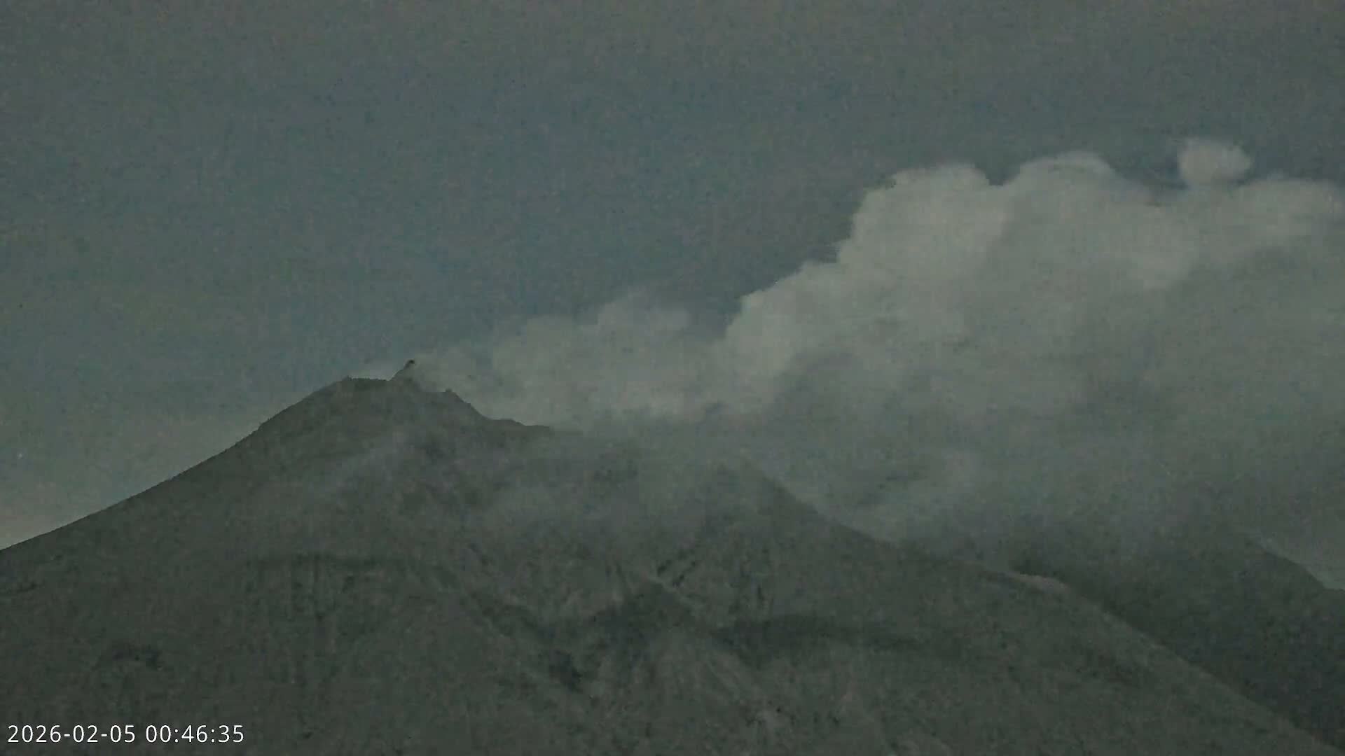 Sakurajima Living Volcano Craters Observation  from Tarumizu City ( 垂水市から桜島活火山火口を観察 ) Live Cam - Ichiki, Tarumizu, Kagoshima Prefecture, Kyushu, Japan