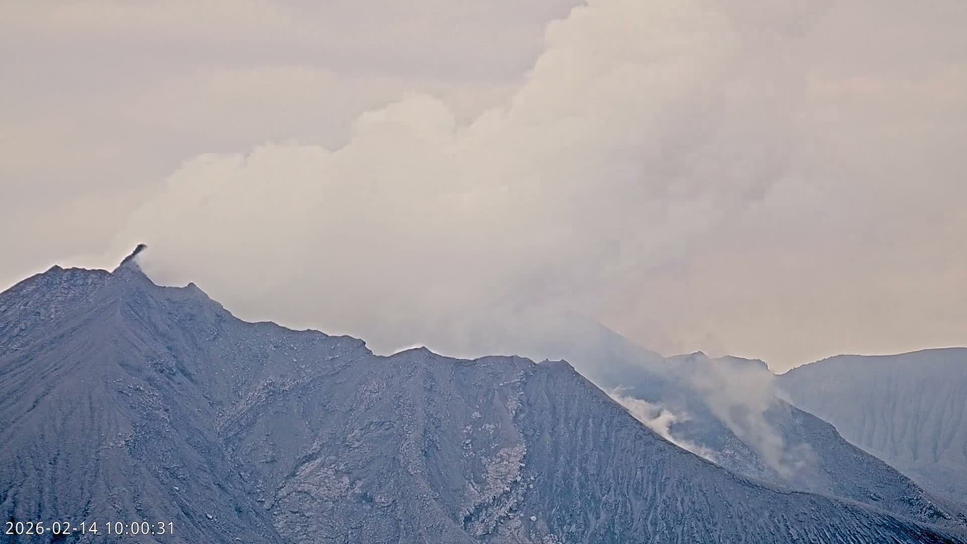 Sakurajima Living Volcano Craters Observation  from Tarumizu City ( 垂水市から桜島活火山火口を観察 ) Live Cam - Ichiki, Tarumizu, Kagoshima Prefecture, Kyushu, Japan