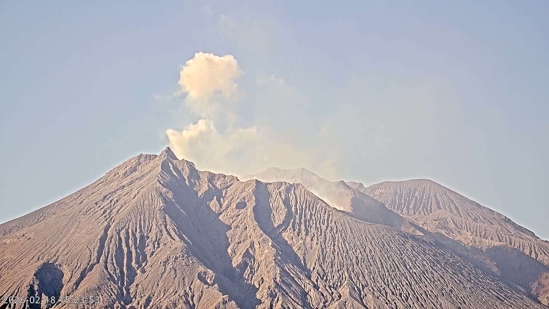 Sakurajima Living Volcano Craters Observation  from Tarumizu City ( 垂水市から桜島活火山火口を観察 ) Live Cam - Ichiki, Tarumizu, Kagoshima Prefecture, Kyushu, Japan