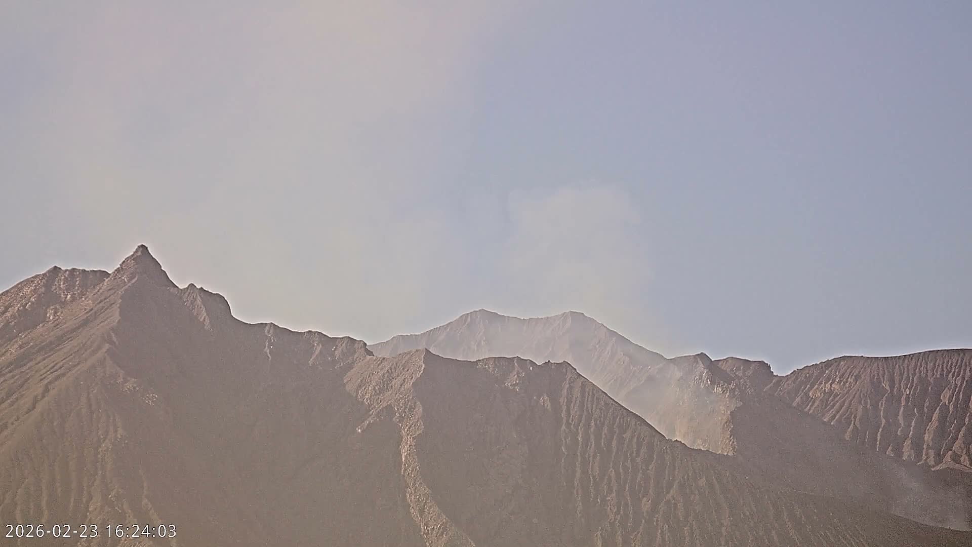 Sakurajima Living Volcano Craters Observation  from Tarumizu City ( 垂水市から桜島活火山火口を観察 ) Live Cam - Ichiki, Tarumizu, Kagoshima Prefecture, Kyushu, Japan