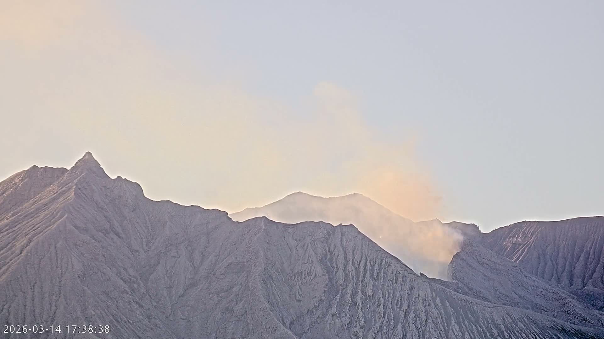 Sakurajima Living Volcano Craters Observation  from Tarumizu City ( 垂水市から桜島活火山火口を観察 ) Live Cam - Ichiki, Tarumizu, Kagoshima Prefecture, Kyushu, Japan
