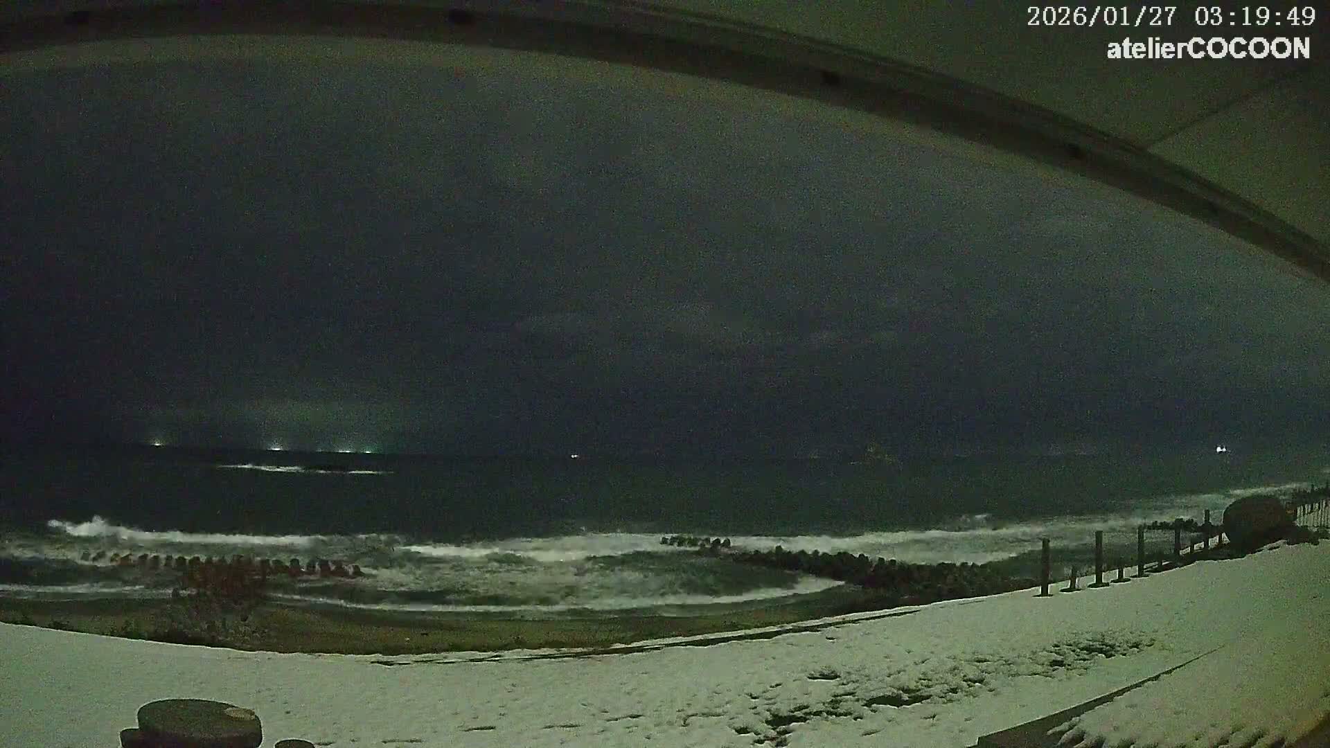 Tottori, Fushino Coast & Sea of Japan View ( 鳥取県伏野海岸と日本海の景色 ) Live Cam - Fushino, Tottori -Shi, Tottori, Chūgoku, Honshu, Japan