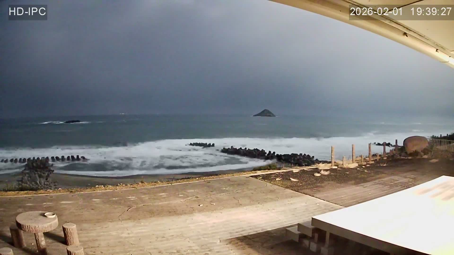 Tottori, Fushino Coast & Sea of Japan View ( 鳥取県伏野海岸と日本海の景色 ) Live Cam - Fushino, Tottori -Shi, Tottori, Chūgoku, Honshu, Japan