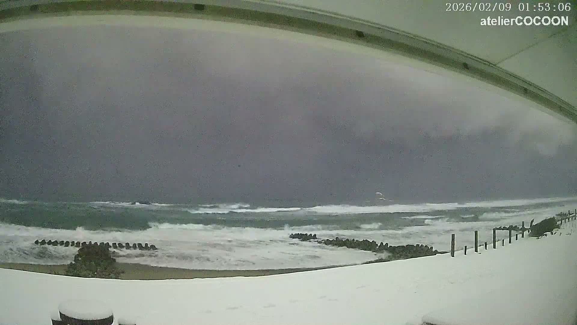 Tottori, Fushino Coast & Sea of Japan View ( 鳥取県伏野海岸と日本海の景色 ) Live Cam - Fushino, Tottori -Shi, Tottori, Chūgoku, Honshu, Japan