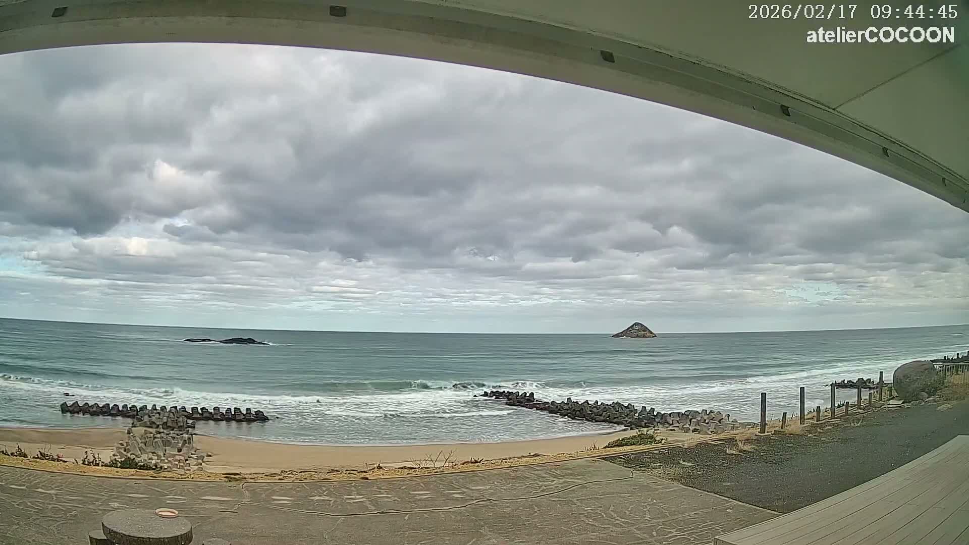 Tottori, Fushino Coast & Sea of Japan View ( 鳥取県伏野海岸と日本海の景色 ) Live Cam - Fushino, Tottori -Shi, Tottori, Chūgoku, Honshu, Japan