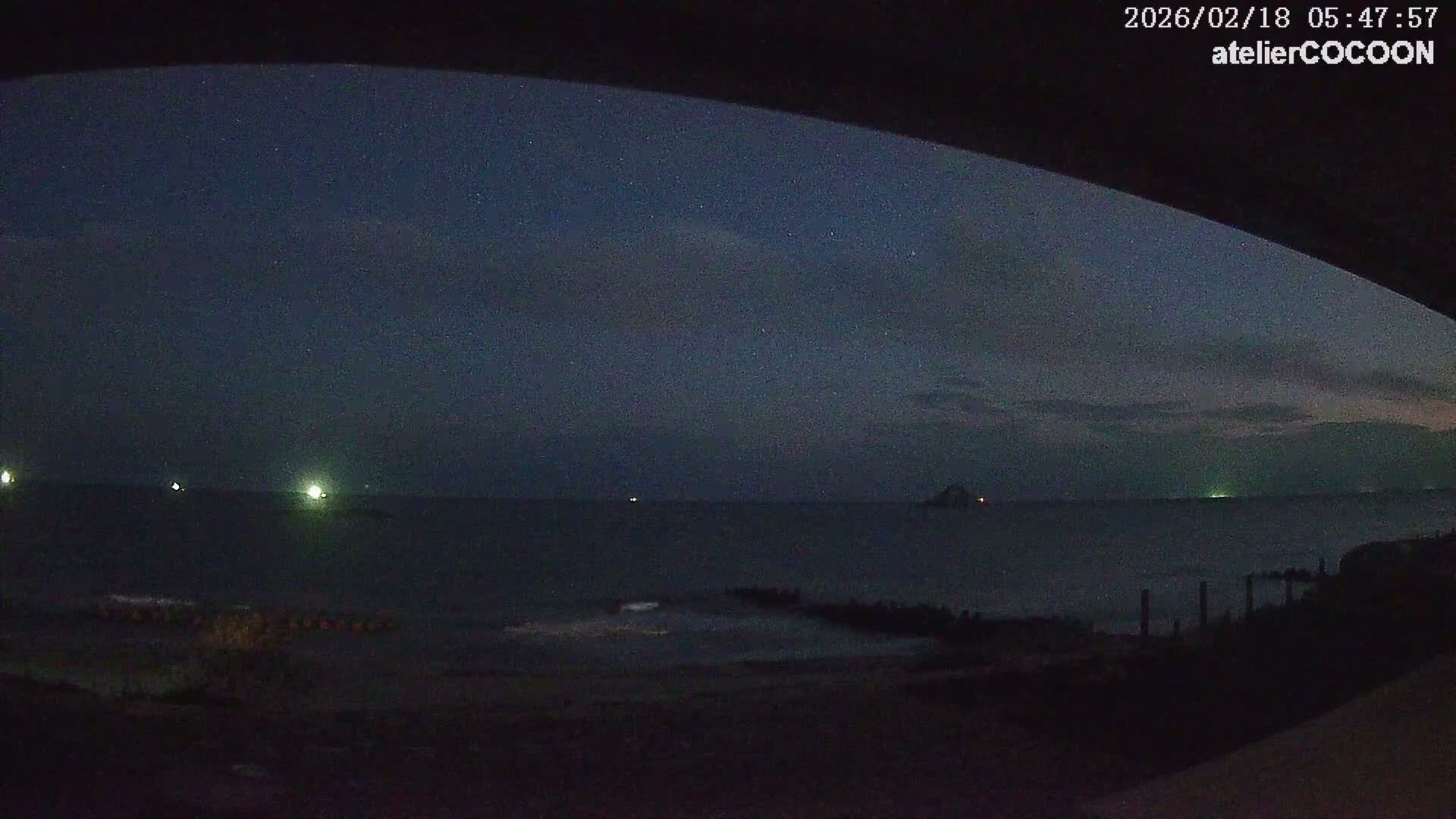 Tottori, Fushino Coast & Sea of Japan View ( 鳥取県伏野海岸と日本海の景色 ) Live Cam - Fushino, Tottori -Shi, Tottori, Chūgoku, Honshu, Japan