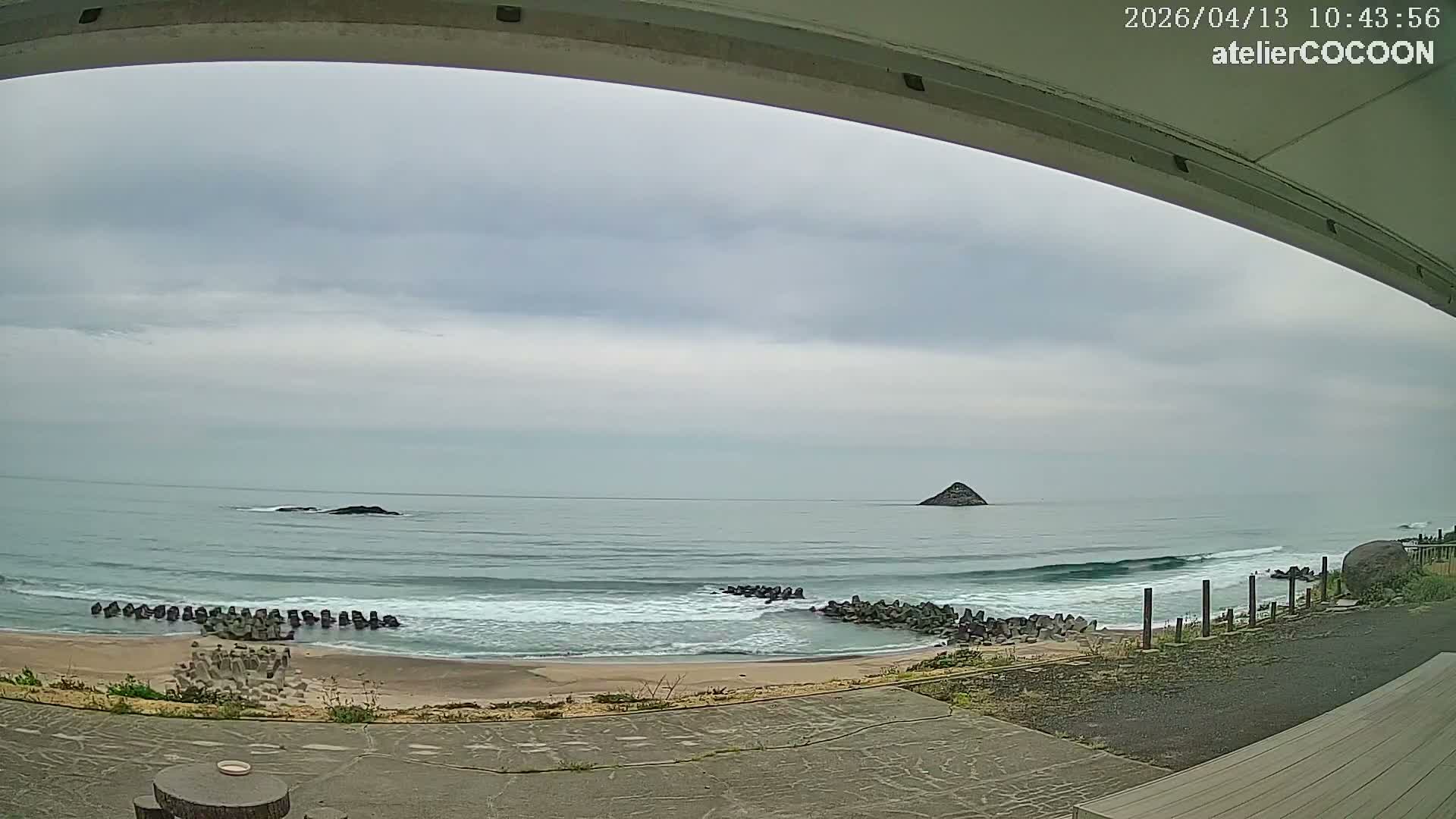 Tottori, Fushino Coast & Sea of Japan View ( 鳥取県伏野海岸と日本海の景色 ) Live Cam - Fushino, Tottori -Shi, Tottori, Chūgoku, Honshu, Japan