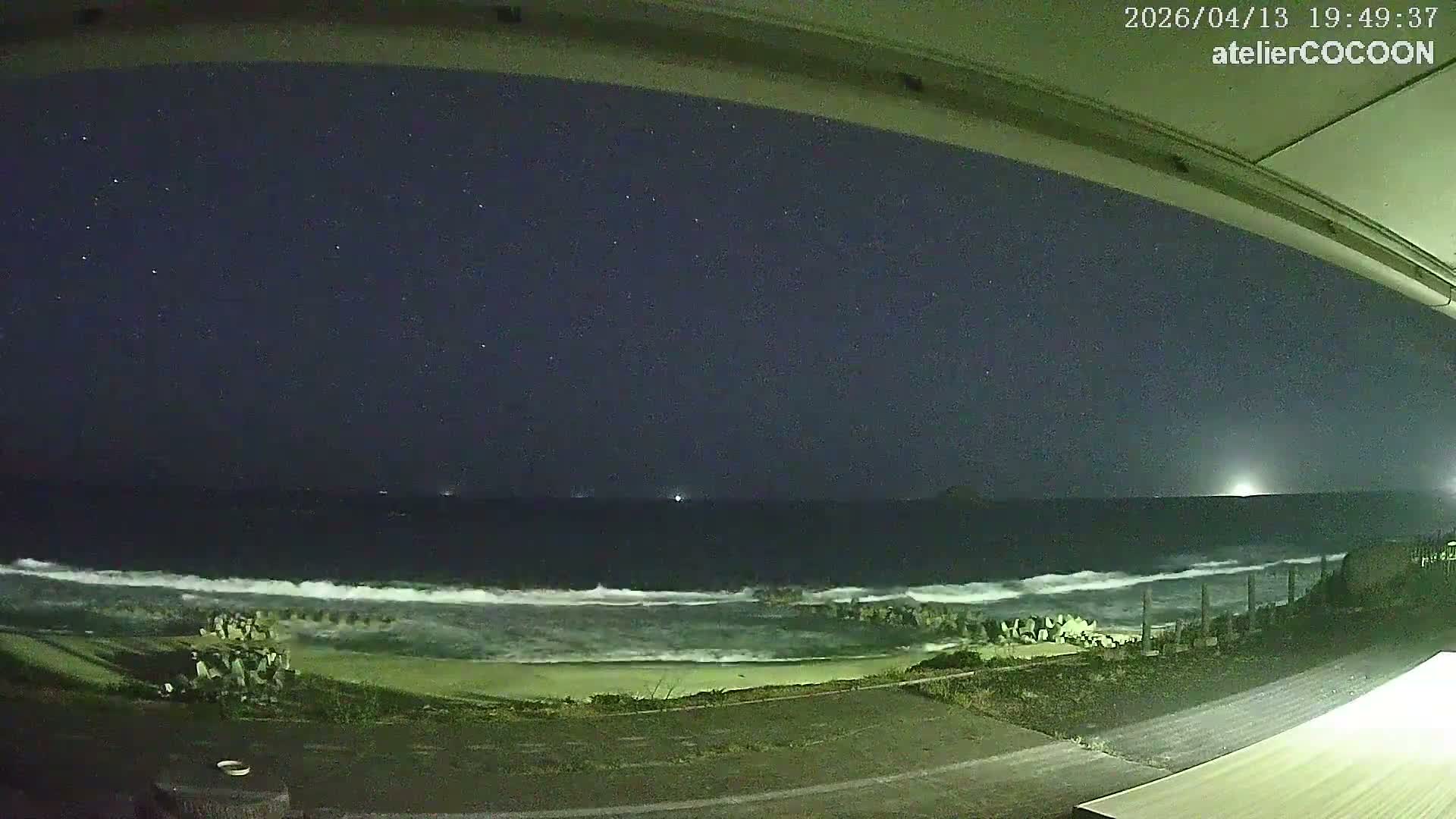Tottori, Fushino Coast & Sea of Japan View ( 鳥取県伏野海岸と日本海の景色 ) Live Cam - Fushino, Tottori -Shi, Tottori, Chūgoku, Honshu, Japan