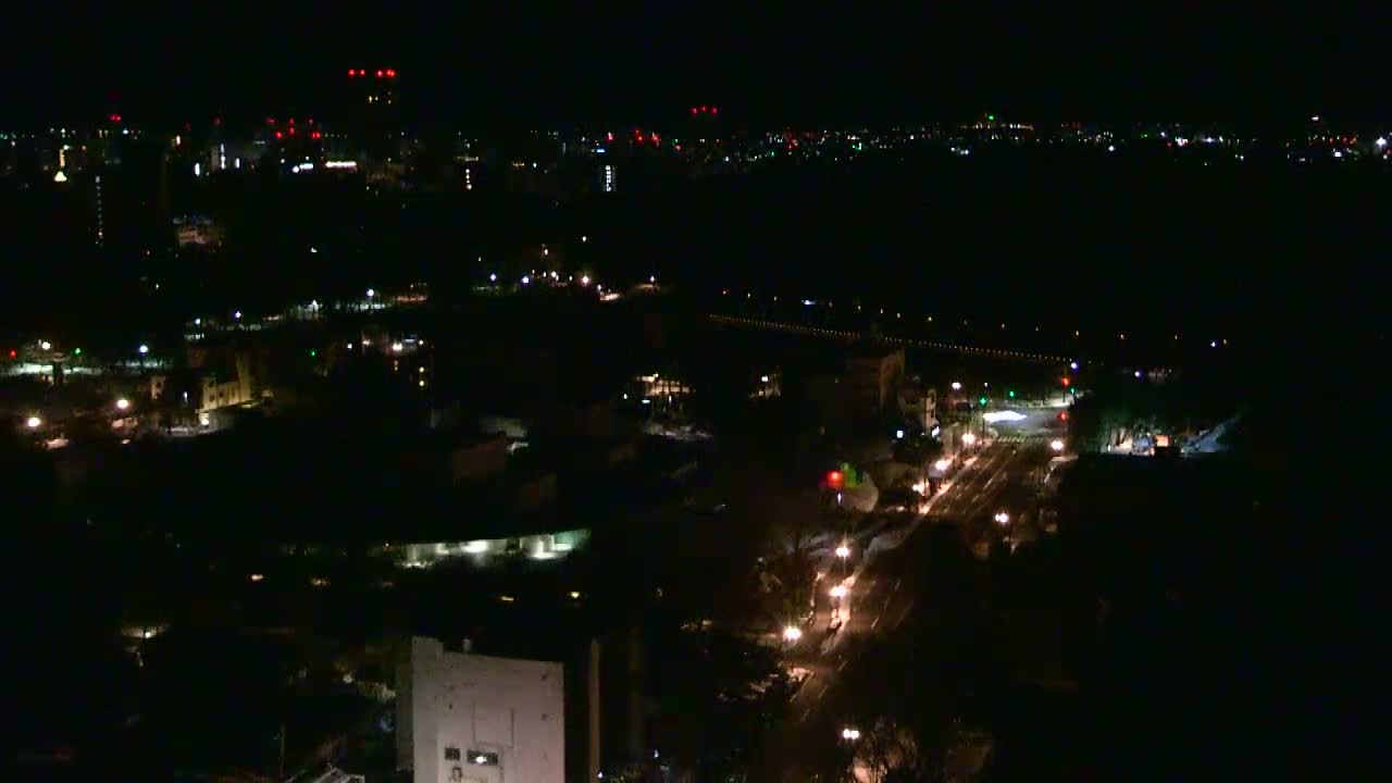 Ishikawa, Kanazawa City Skyline & Honda Dori / Ohora Dori Avenue Intersection ( 石狩・金沢シティスカイライン＆本多通り・大洞通り交差点 ) Live Cam   - 3 Chome, Hondamachi, Kanazawa, Ishikawa, Chūbu, Honshu, Japan