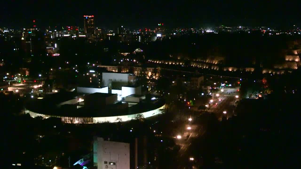 Ishikawa, Kanazawa City Skyline & Honda Dori / Ohora Dori Avenue Intersection ( 石狩・金沢シティスカイライン＆本多通り・大洞通り交差点 ) Live Cam   - 3 Chome, Hondamachi, Kanazawa, Ishikawa, Chūbu, Honshu, Japan