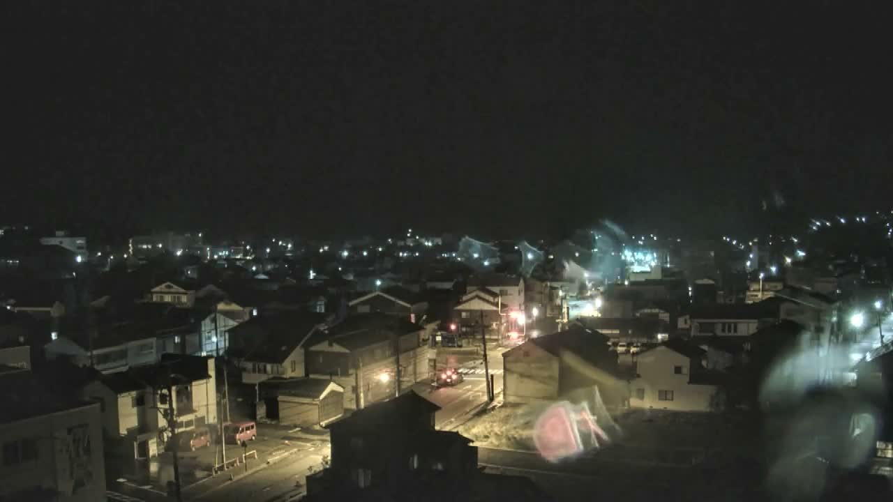 Ishikawa, Wajima City Skyline ( 石川県輪島市のスカイライン ) Live Cam  - Kawaimachi, Wajima Shi, Ishikawa, Chūbu, Honshu, japan