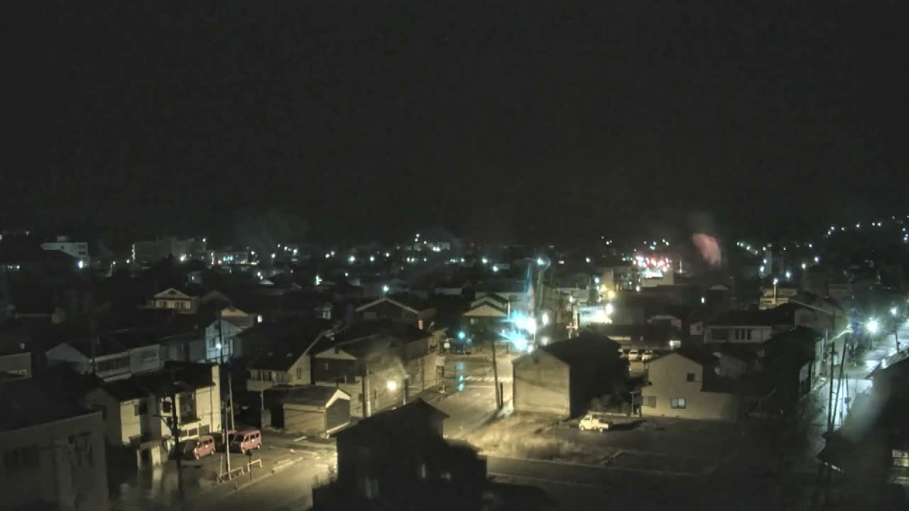 Ishikawa, Wajima City Skyline ( 石川県輪島市のスカイライン ) Live Cam  - Kawaimachi, Wajima Shi, Ishikawa, Chūbu, Honshu, japan