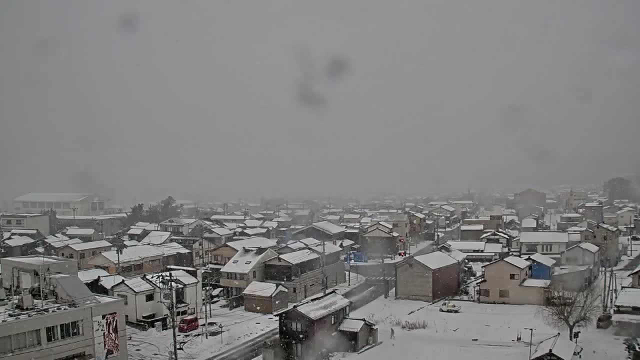 Ishikawa, Wajima City Skyline towards West ( 石川県輪島市のスカイライン ) Live Cam  - Kawaimachi, Wajima Shi, Ishikawa, Chūbu, Honshu, japan