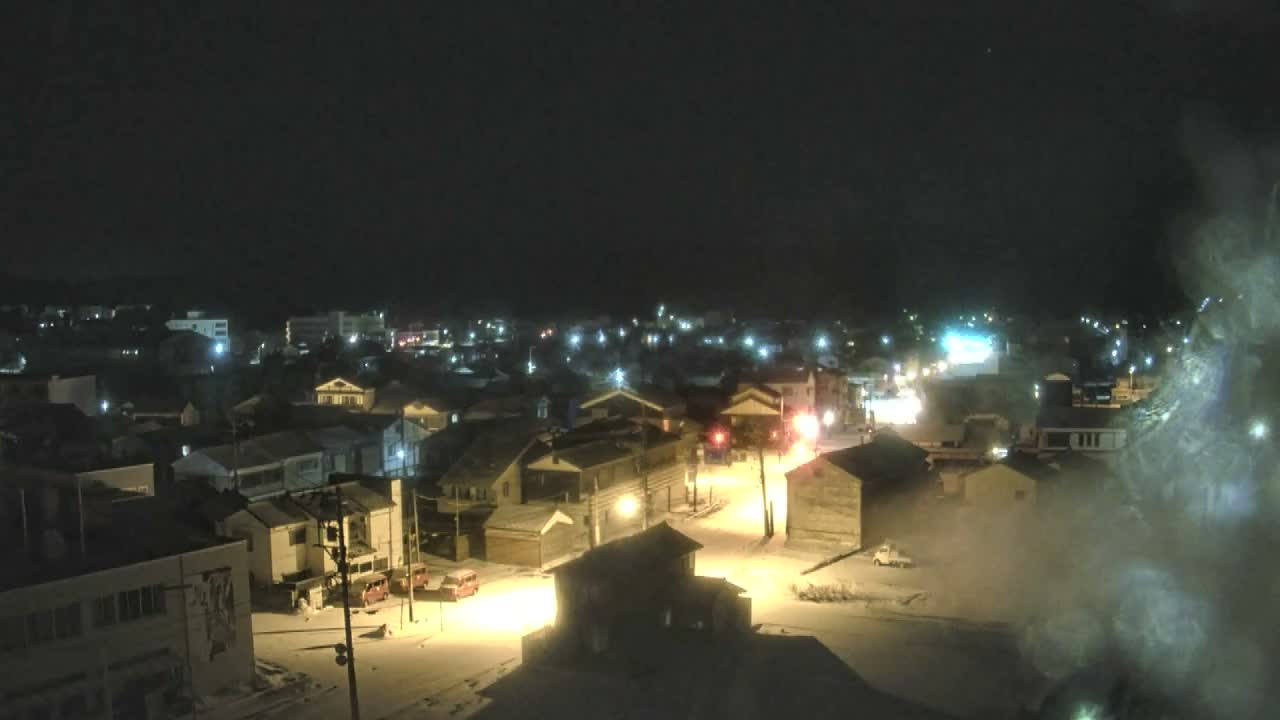 Ishikawa, Wajima City Skyline towards West ( 石川県輪島市のスカイライン ) Live Cam  - Kawaimachi, Wajima Shi, Ishikawa, Chūbu, Honshu, japan
