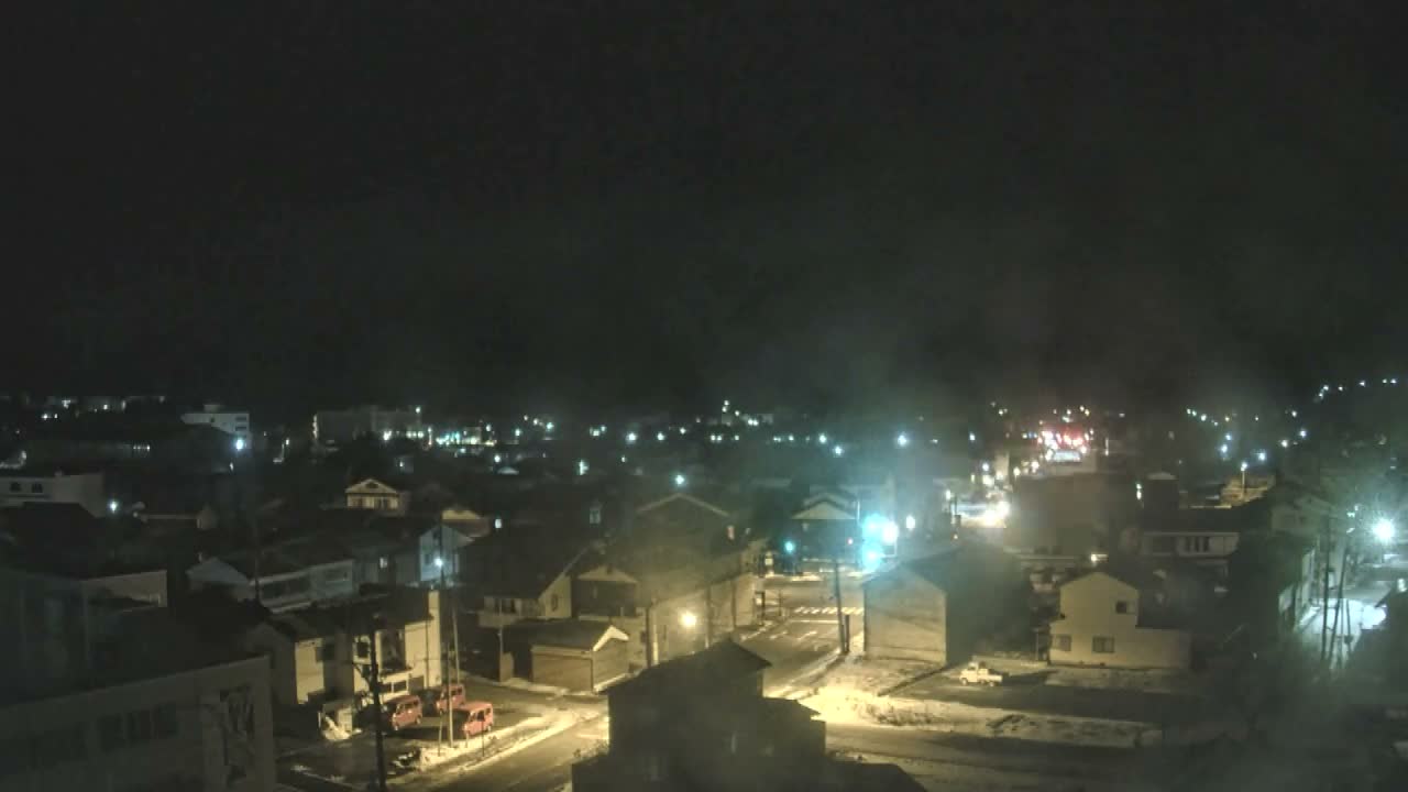 Ishikawa, Wajima City Skyline towards West ( 石川県輪島市のスカイライン ) Live Cam  - Kawaimachi, Wajima Shi, Ishikawa, Chūbu, Honshu, japan