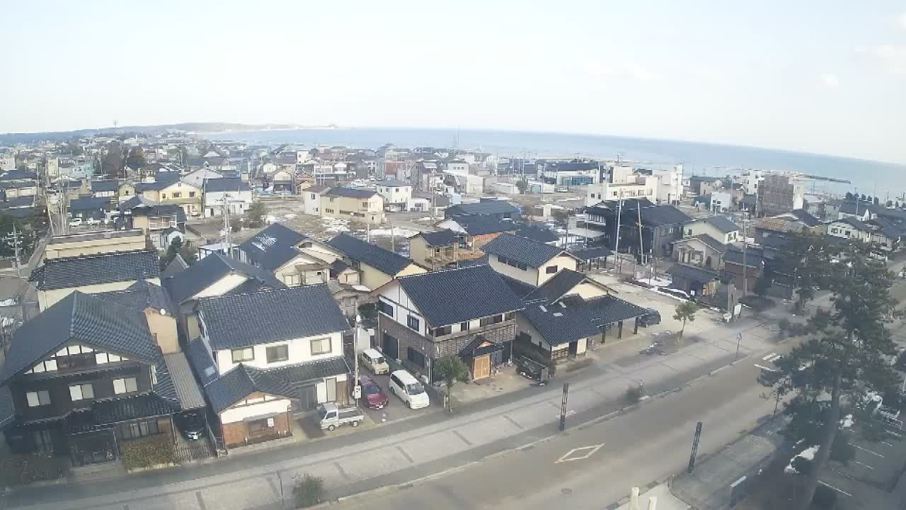 Ishikawa, Suzu City Skyline ( 石川県珠洲市スカイライン ) Live Cam - Kitagata, Uedomachi, Suzu, Ishikawa, Ishikawa, Chūbu, Honshu, japan