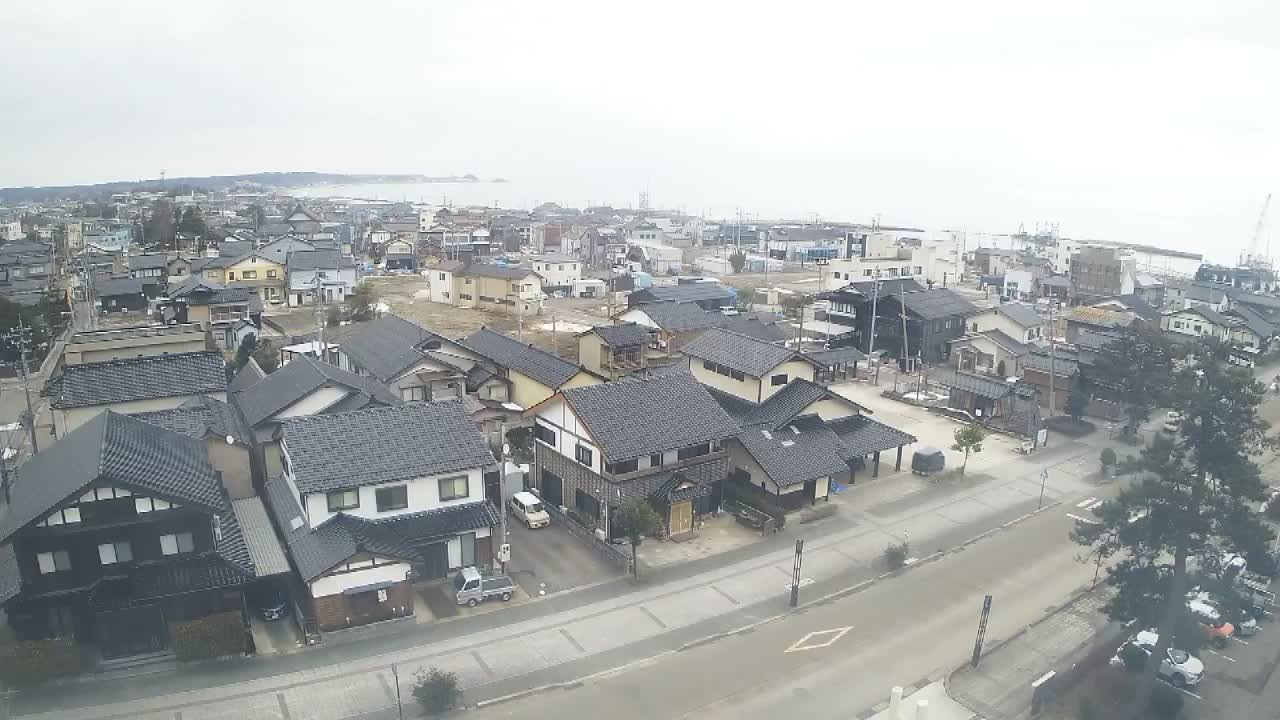 Ishikawa, Suzu City Skyline ( 石川県珠洲市スカイライン ) Live Cam - Kitagata, Uedomachi, Suzu, Ishikawa, Ishikawa, Chūbu, Honshu, japan