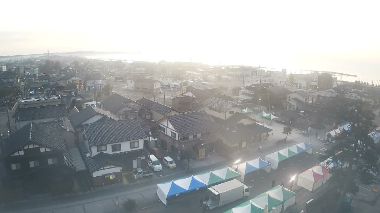 Ishikawa, Suzu City Skyline ( 石川県珠洲市スカイライン ) Live Cam - Kitagata, Uedomachi, Suzu, Ishikawa, Ishikawa, Chūbu, Honshu, japan