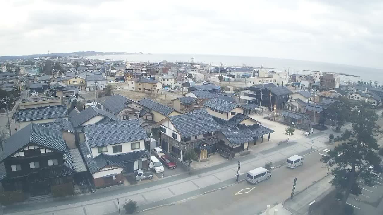 Ishikawa, Suzu City Skyline ( 石川県珠洲市スカイライン ) Live Cam - Kitagata, Uedomachi, Suzu, Ishikawa, Ishikawa, Chūbu, Honshu, japan
