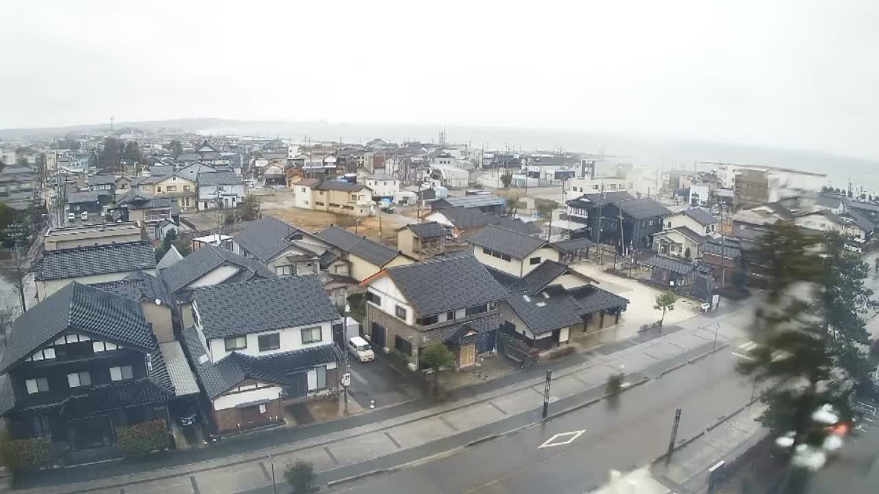 Ishikawa, Suzu City Skyline ( 石川県珠洲市スカイライン ) Live Cam - Kitagata, Uedomachi, Suzu, Ishikawa, Ishikawa, Chūbu, Honshu, japan