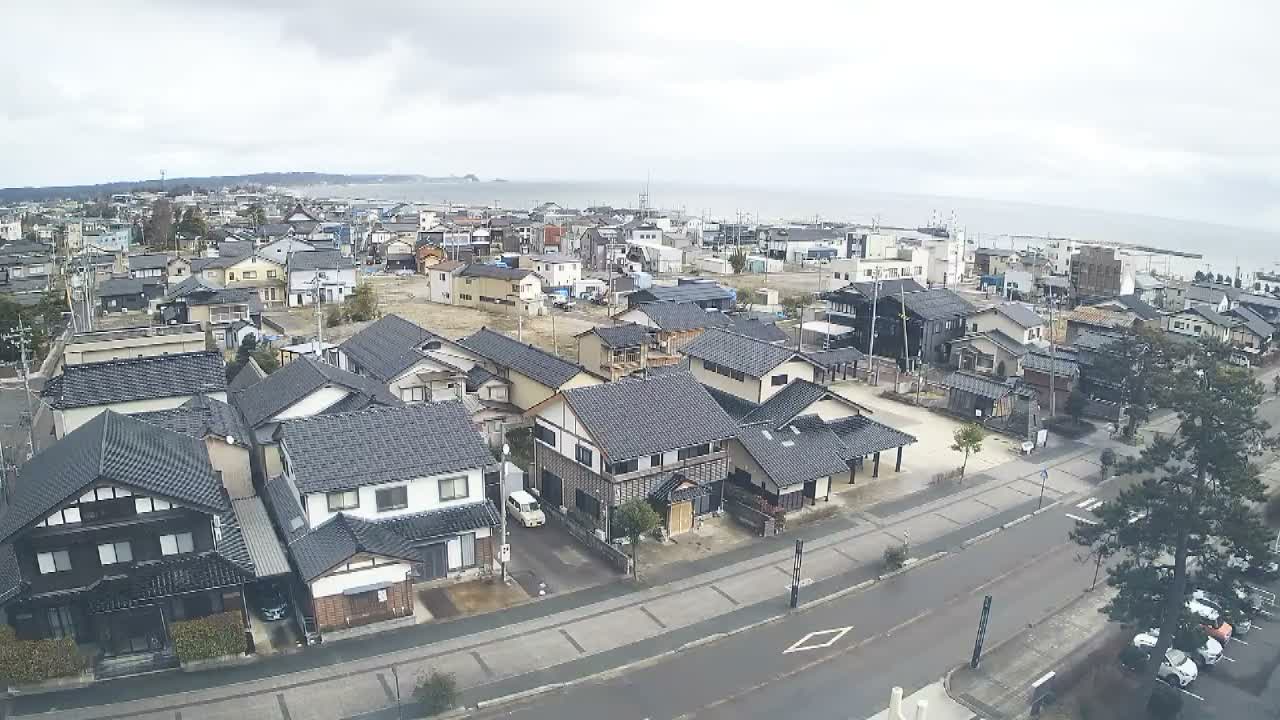 Ishikawa, Suzu City Skyline ( 石川県珠洲市スカイライン ) Live Cam - Kitagata, Uedomachi, Suzu, Ishikawa, Ishikawa, Chūbu, Honshu, japan