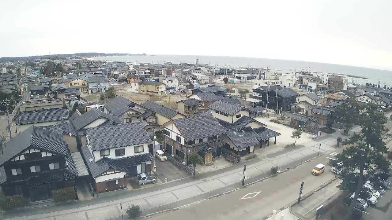 Ishikawa, Suzu City Skyline ( 石川県珠洲市スカイライン ) Live Cam - Kitagata, Uedomachi, Suzu, Ishikawa, Ishikawa, Chūbu, Honshu, japan