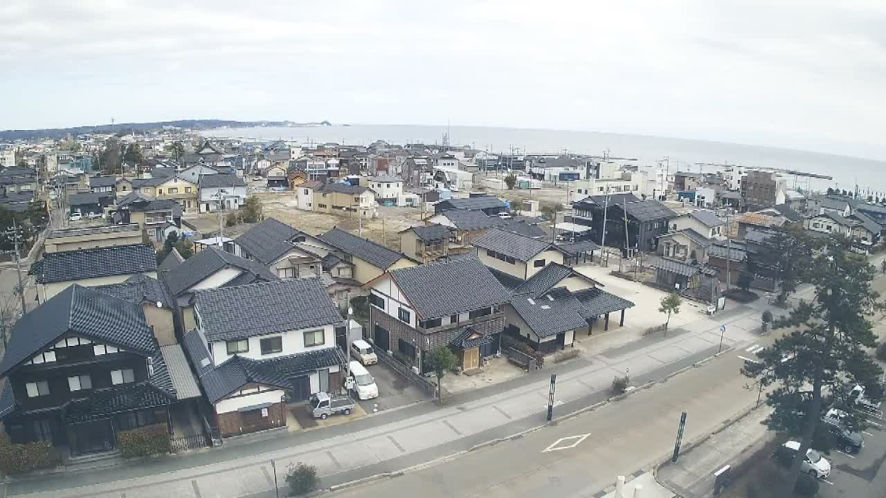 Ishikawa, Suzu City Skyline ( 石川県珠洲市スカイライン ) Live Cam - Kitagata, Uedomachi, Suzu, Ishikawa, Ishikawa, Chūbu, Honshu, japan