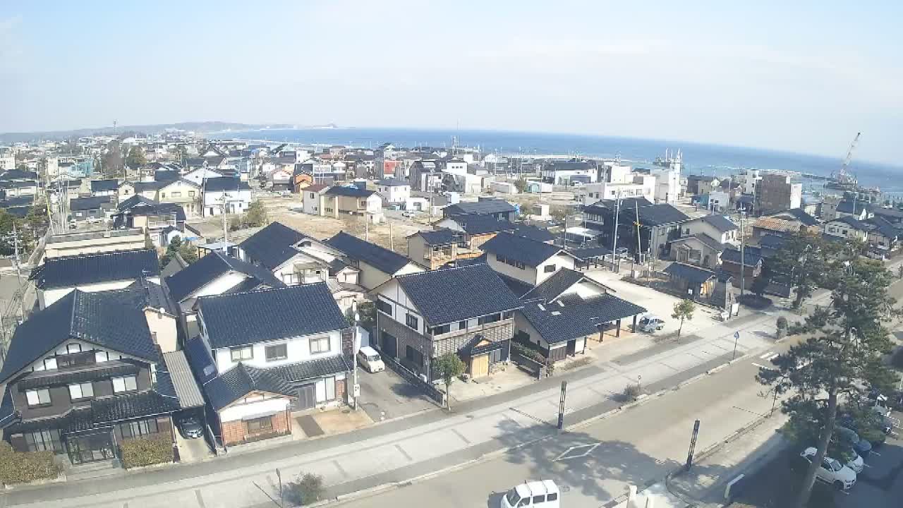 Ishikawa, Suzu City Skyline ( 石川県珠洲市スカイライン ) Live Cam - Kitagata, Uedomachi, Suzu, Ishikawa, Ishikawa, Chūbu, Honshu, japan