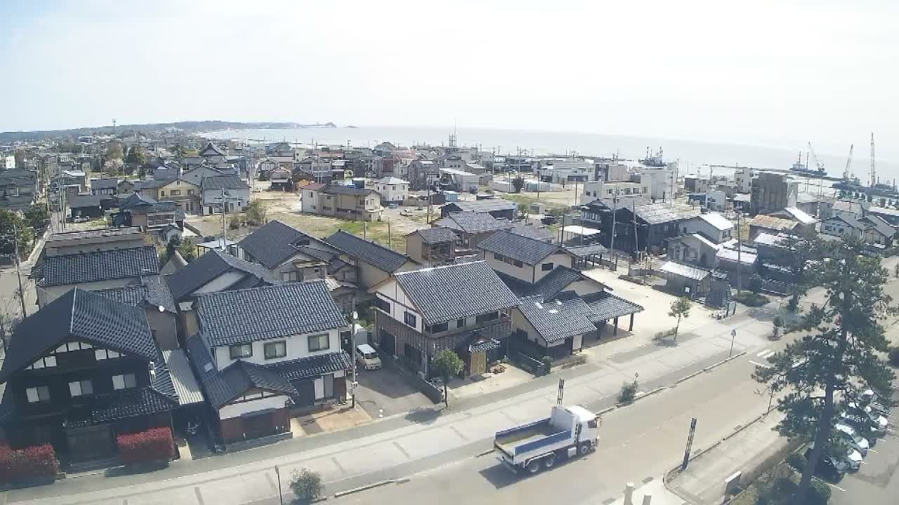 Ishikawa, Suzu City Skyline ( 石川県珠洲市スカイライン ) Live Cam - Kitagata, Uedomachi, Suzu, Ishikawa, Ishikawa, Chūbu, Honshu, japan