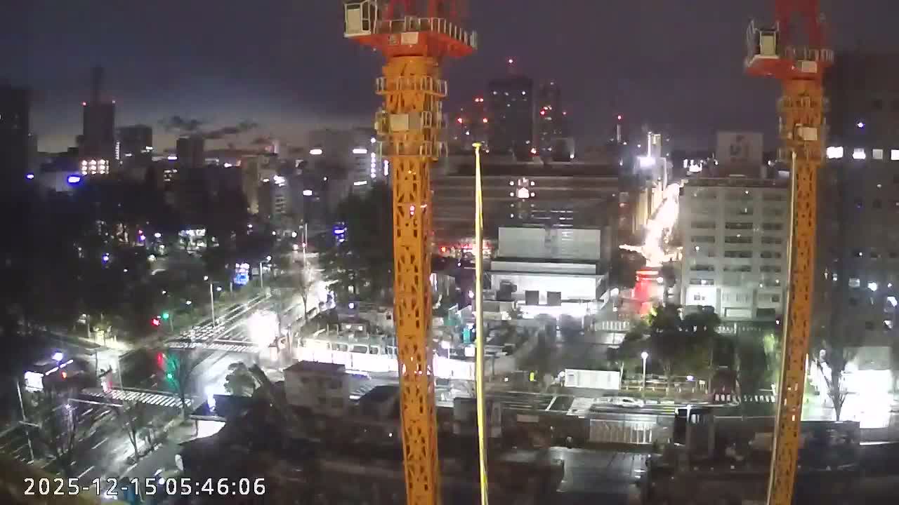Miyagi, Sendai City Downtown ( 宮城県仙台市のスカイライン ) Live Cam - 3 Chome, Kokubuncho, Aoba Ward, Miyagi, Tōhoku, Honshu, Japan