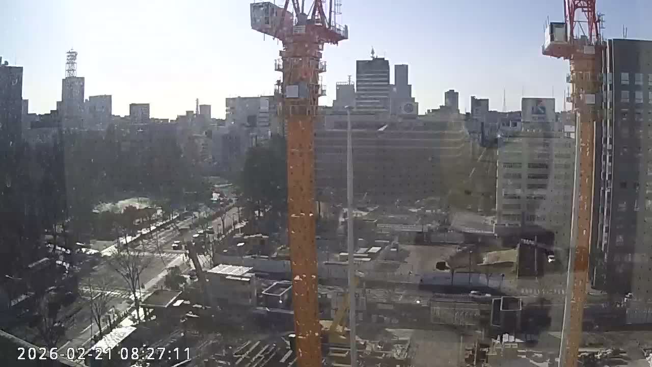 Miyagi, Sendai City Downtown ( 宮城県仙台市のスカイライン ) Live Cam - 3 Chome, Kokubuncho, Aoba Ward, Miyagi, Tōhoku, Honshu, Japan