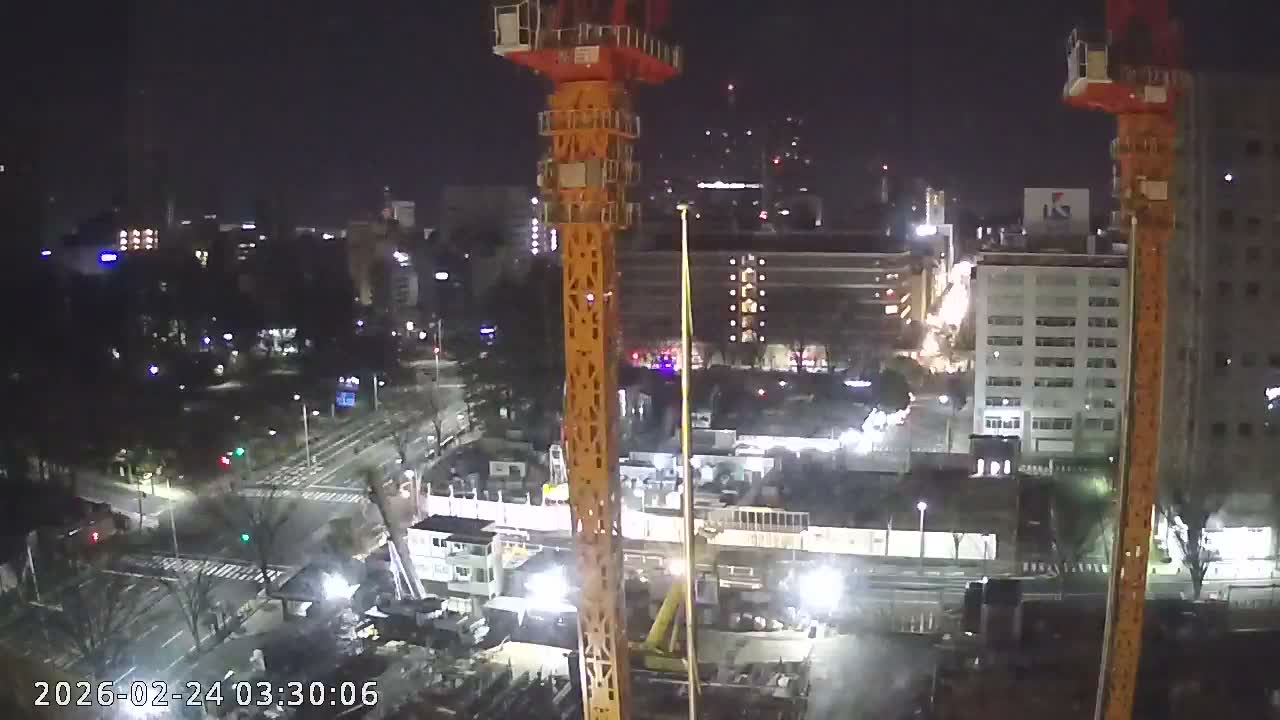 Miyagi, Sendai City Downtown ( 宮城県仙台市のスカイライン ) Live Cam - 3 Chome, Kokubuncho, Aoba Ward, Miyagi, Tōhoku, Honshu, Japan