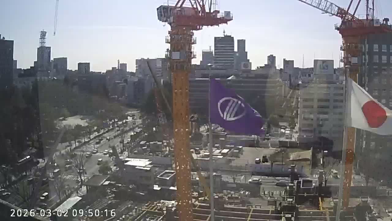Miyagi, Sendai City Downtown ( 宮城県仙台市のスカイライン ) Live Cam - 3 Chome, Kokubuncho, Aoba Ward, Miyagi, Tōhoku, Honshu, Japan